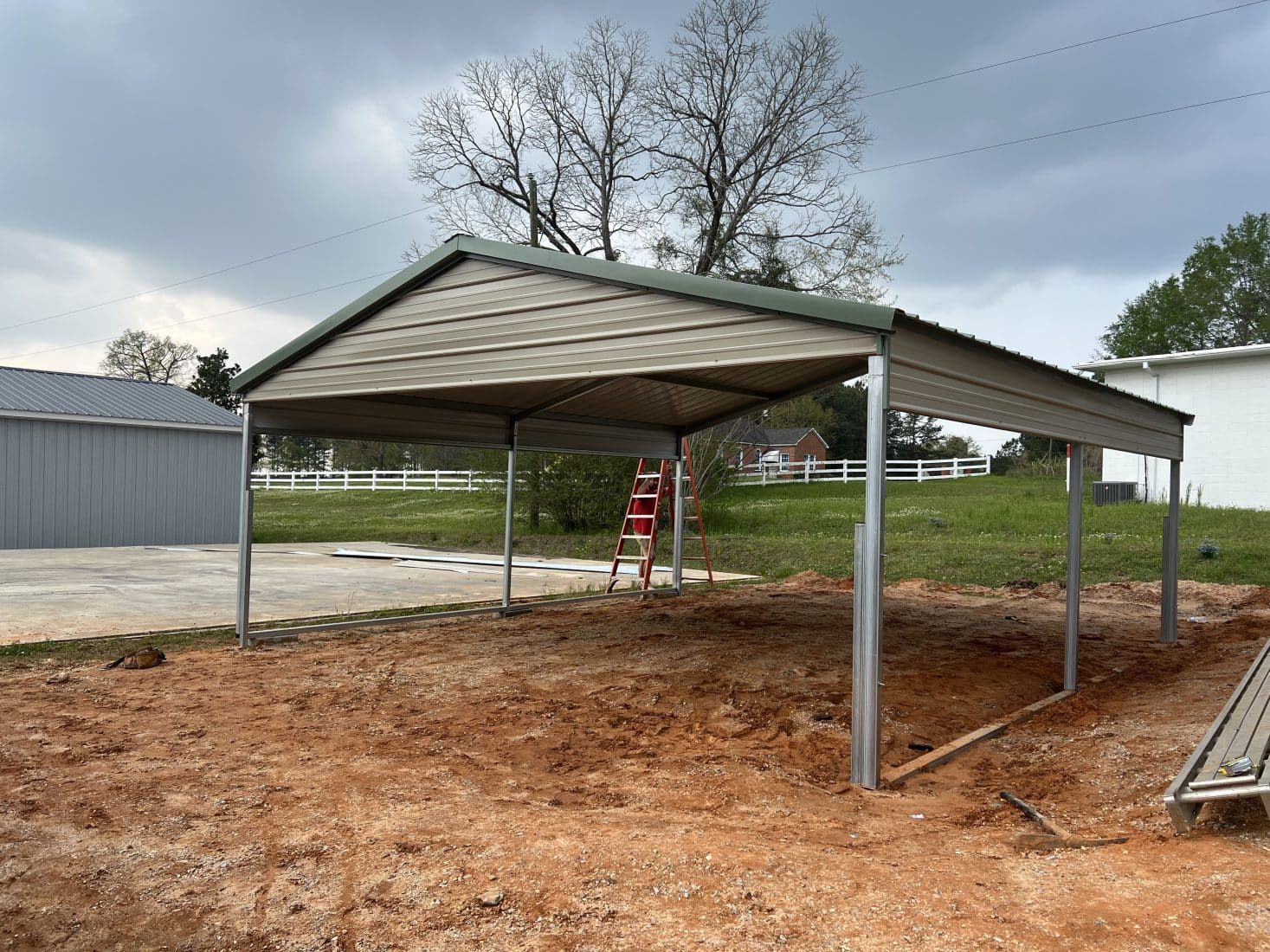 The A-frame Carport - Chatham Enterprises, Inc.